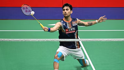 लक्ष्य को पहले राउंड में फ्रांस के तोमा जूनियर पोपोव से हार का सामना करना पड़ा।