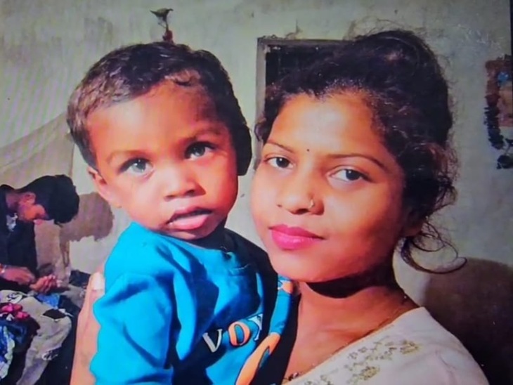 मां के साथ रहता था बच्चा, पिता लेकर आया था घर।