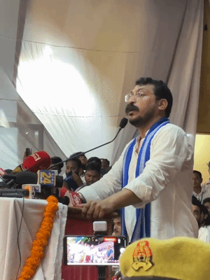 Chandrashekhar said- UP is not on the path of development, but on the path of destruction.