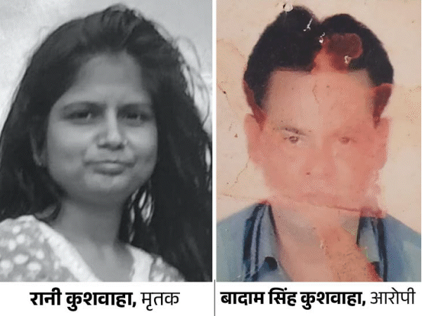 जनकगंज पुलिस ने आरोपी पिता बादाम सिंह कुशवाहा को तुरंत गिरफ्तार कर लिया। - Dainik Bhaskar