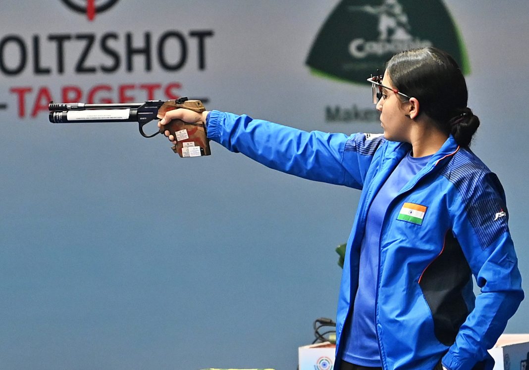 Jhajjar's Suruchi Phogat shooting.