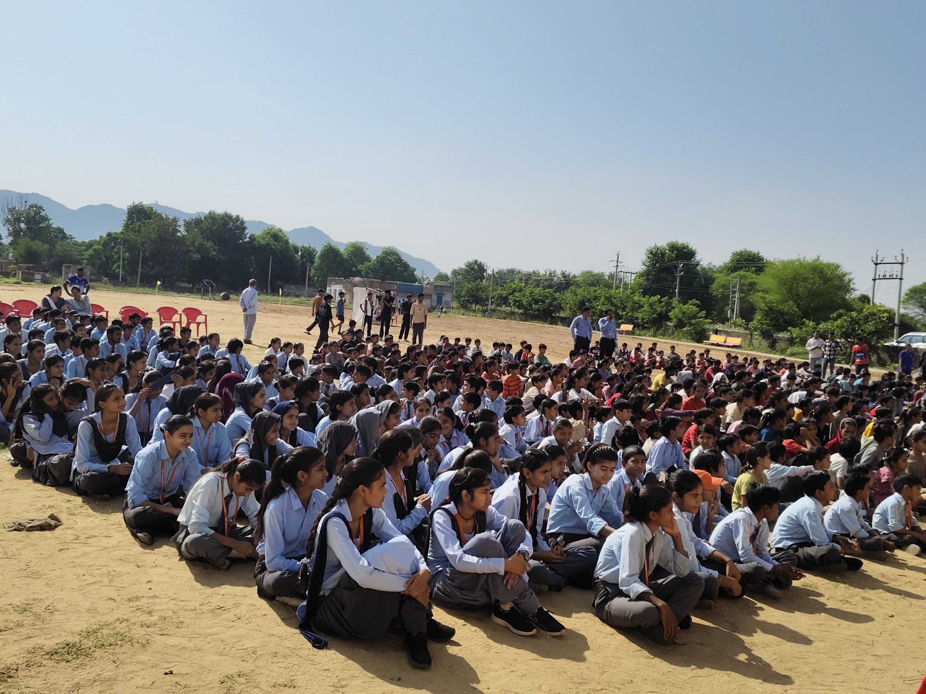 चैंपियन-5वीं ग्रामीण खेल प्रतियोगिता का शुभारंभ हुआ।