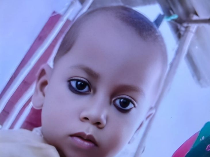 बच्चा राज जिसे महिला अनीता ने रेलवे स्टेशन से किडनैप किया था।