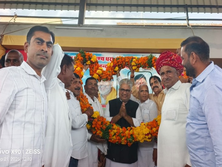 डिग्गी में केंद्रीय मंत्री भूपेंद्र यादव का आज यादव समाज की ओर से भव्य स्वागत किया।