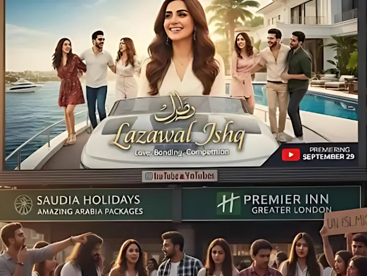 पाकिस्तान में नए डेटिंग शो ‘लजावल इश्क’ पर कॉन्ट्रोवर्सी:  बिना शादी महिला-पुरूष साथ रहेंगे, धार्मिक समूहों ने गैर-इस्लामिक बताया; बायकॉट की मांग