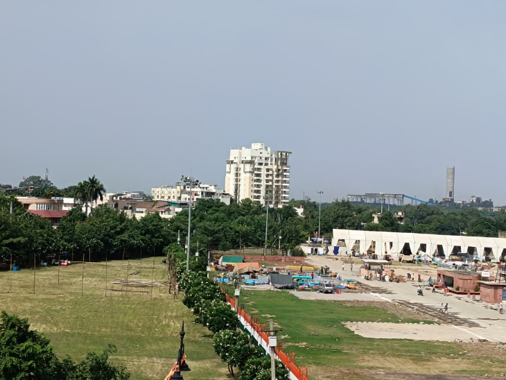 कोटा का दशहरा मैदान जहां कल से शुरू होगा राष्ट्रीय दशहरा मेला