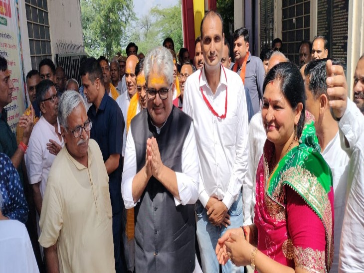 केंद्रीय पर्यावरण मंत्री भूपेंद्र यादव का कार्यक्रम में पहुंचकर महिलाओं की सामाजिक जागरूकता की सराहना की।