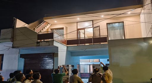 There were bullets on the railing and wall of the Immigration Center owner's house.