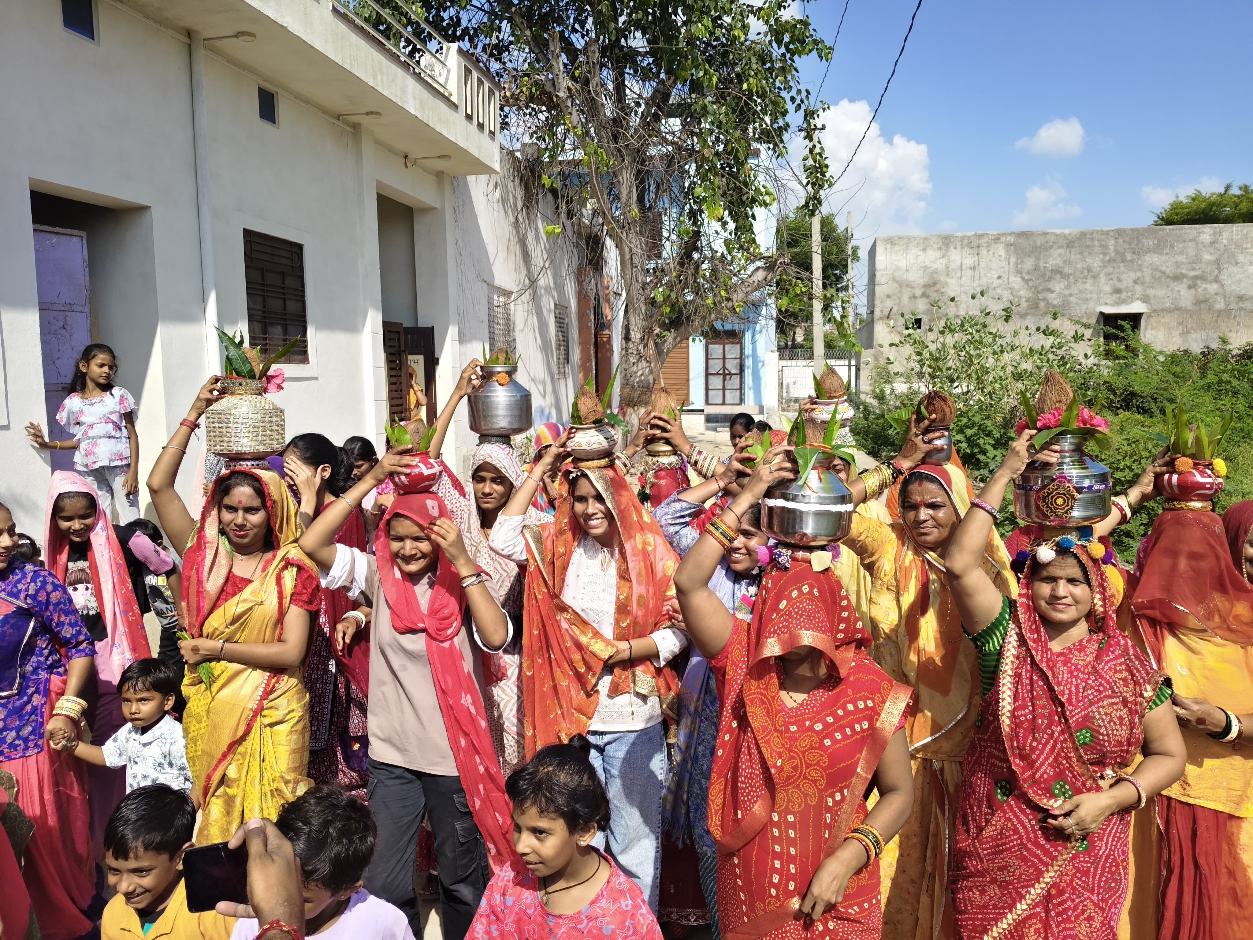 Kalash Yatra taken out in Degana on Navratri | नवरात्र पर डेगाना में ...