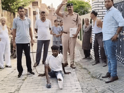 In Sadhaura, the accused who told the police about the incident.