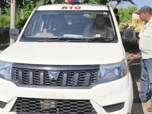 RTO की ओर से की गई कार्रवाई।