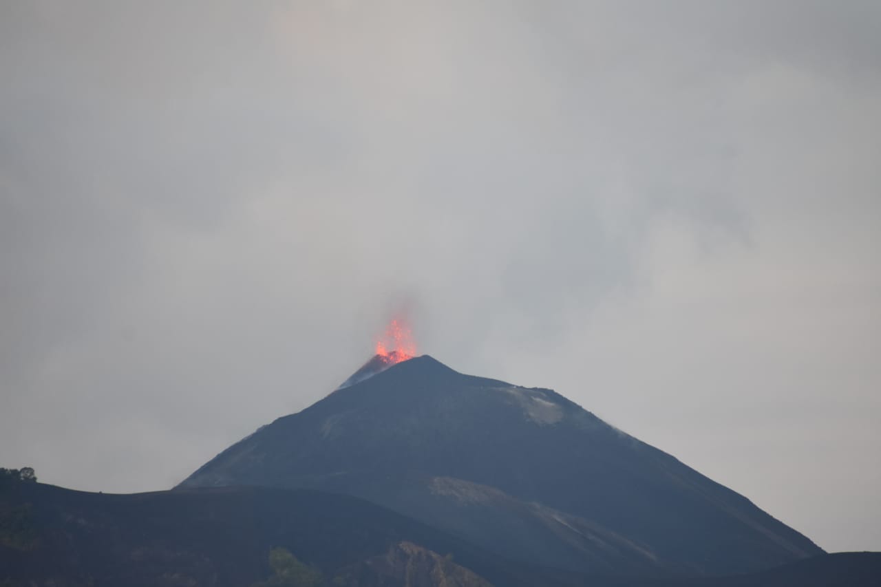 Light explosions occurred in 2018 at Jwalamukhi of Baron Island.