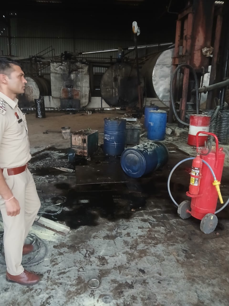 झज्जर में तारकोल फैक्ट्री में ब्लास्ट, दो की हालत नाजुक:  घायलों ने दर्ज कराए बयान, पुलिस मामले में कार्रवाई में जुटी – Jhajjar News