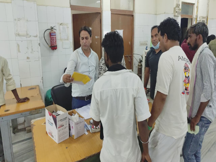 काल्पनिक हादसे को लेकर मेडिकल कॉलेज कोटा से जुड़े हॉस्पिटल्स व कुछ निजी हॉस्पिटल्स में अलर्ट जारी किया गया।