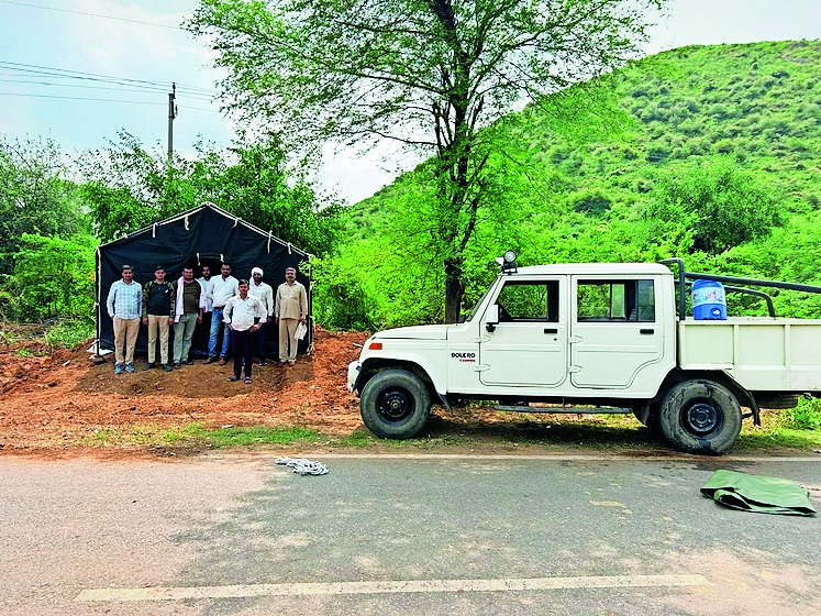 Mining Checkpoints To prevent illegal mining, the Forest Department has set up a permanent ...