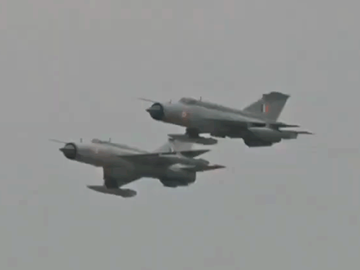Before farewell in Chandigarh, Defense PRO Chennai shared pictures of flying MiG-21