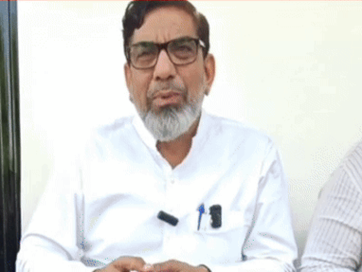 जानकारी देते विधायक आफताब अहमद।