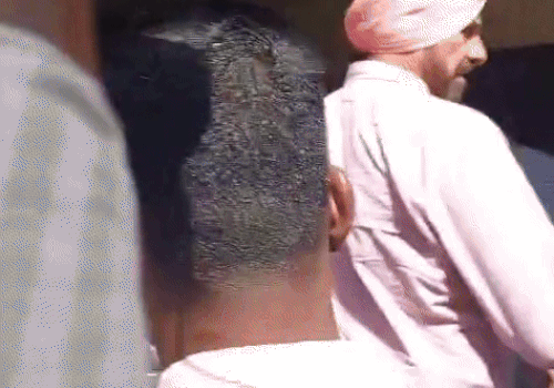 जांच के लिए पहुंचे पुलिस कमिश्नर स्वप्न शर्मा।