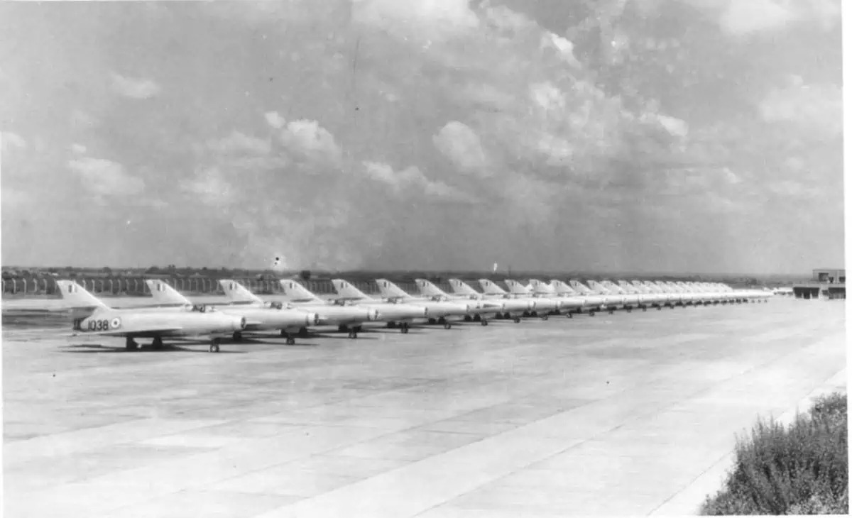 1962: MiG-21 fleet posted at Calakunda Airbase in Chandigarh.