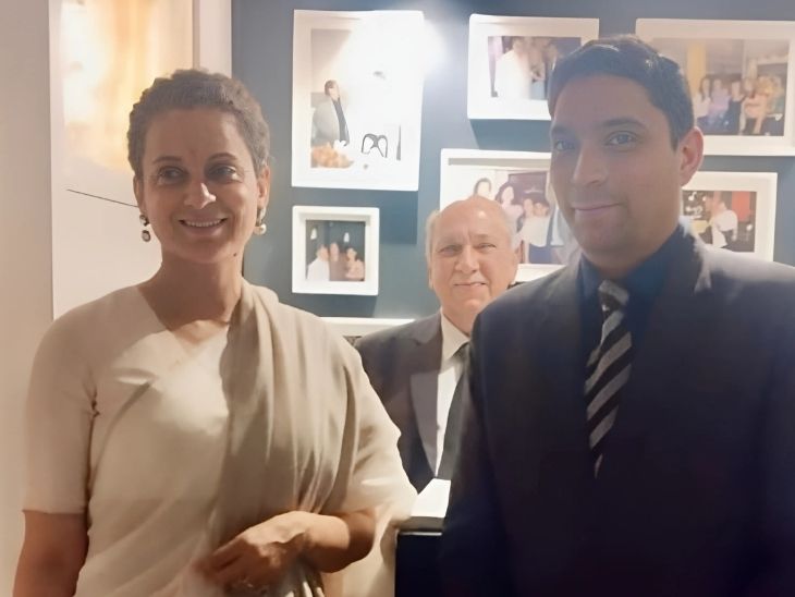 Actress Kangana Ranot came to Chinese restaurant in December last year.