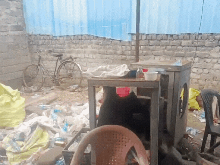 बड़ी मात्रा में गंदगी मिली।