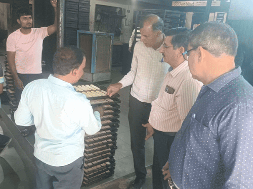 बेकरी पर खाद्य सुरक्षा विभाग की हुई बड़ी कार्रवाई