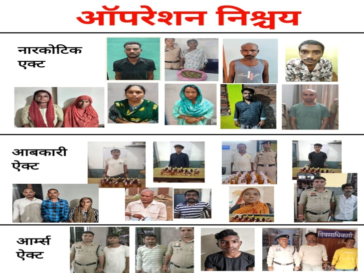 इस अभियान में पुलिस रेंज के पांच जिलों में सुख नशे और सूखे नशे और असामाजिक तत्वों की धड़पकड़ कर रही है।