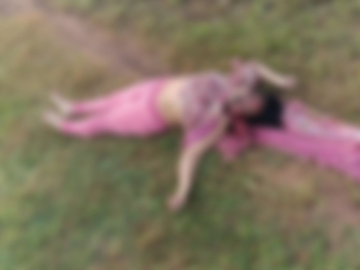 दुर्ग के पुलगांव में मिली थी महिला की लाश।