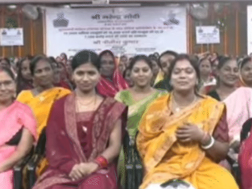 Rita Devi of Bhojpur shared her story with the Prime Minister.