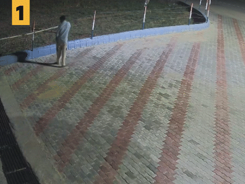 कार सवार प्रदीप और मान सिंह ने विजय पर गाड़ी चढ़ाने की कोशिश की। मगर वह बच गया।