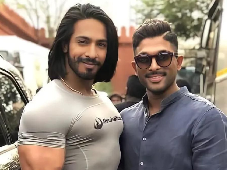 फिल्म शूटिंग के दौरान एक सीन में ठाकुर अनूप सिंह ने अल्लू अर्जुन गला पकड़ा था।