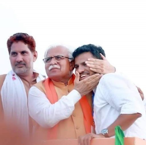 Devendra Kadian is counted among the close to Manohar Lal Khatter. (File)