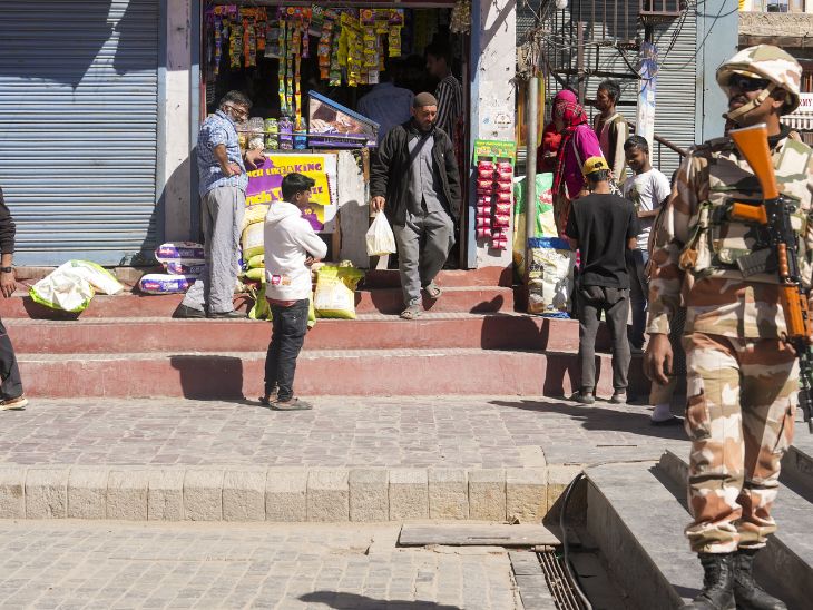 Four hours were relaxed on Saturday after three consecutive days of curfew in Leh.