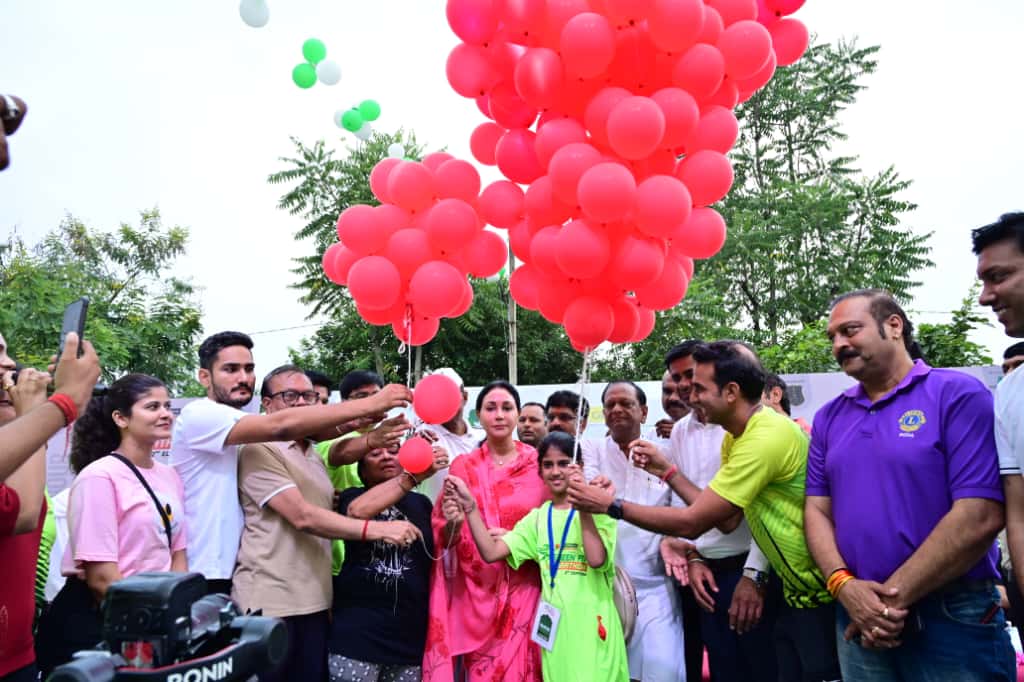 दीया कुमारी ने कहा की अगर हमे फिट रहना है तो अच्छे खाने का इस्तेमाल करना है ।