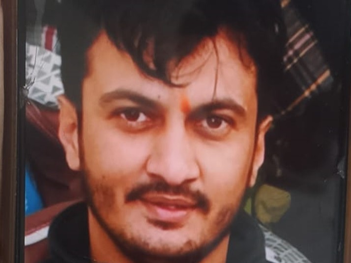 मृतक शमशेर सिंह का फाइल फोटो। - Dainik Bhaskar