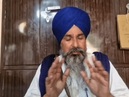 नेता सरवन सिंह पंधेर - Dainik Bhaskar