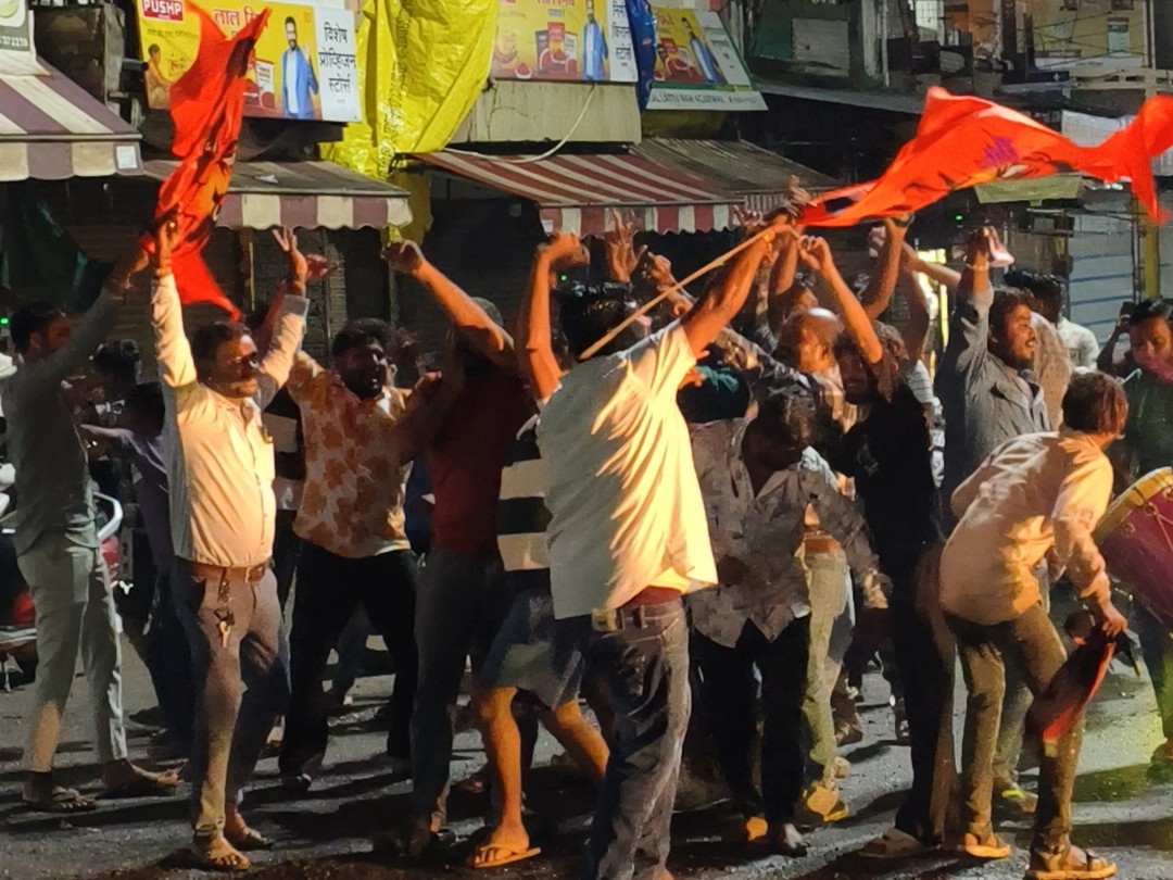 Celebrations in Barwaha after India's victory in the Asia Cup final ...