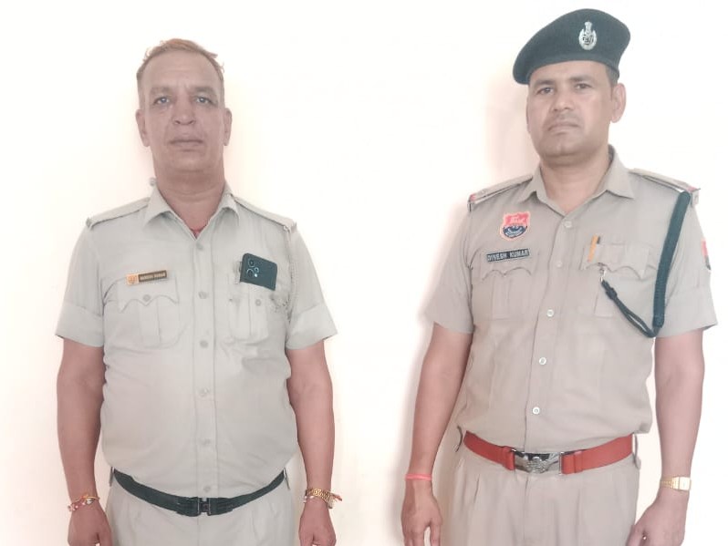 गोहाना में पुलिस ने दबोचे दो कुख्यात बदमाश:  रात को ट्रक यूनियन के पास व्यक्ति को लूटा; एक को रिमांड पर लिया – Gohana News