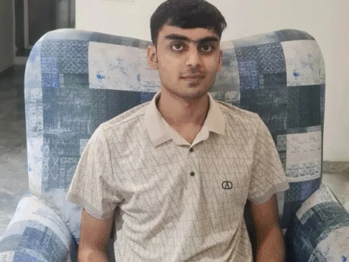 बिल्डर चित्रसेन सिंह के बेटे संस्कार सिंह की तस्वीर है। (फाइल फोटो)