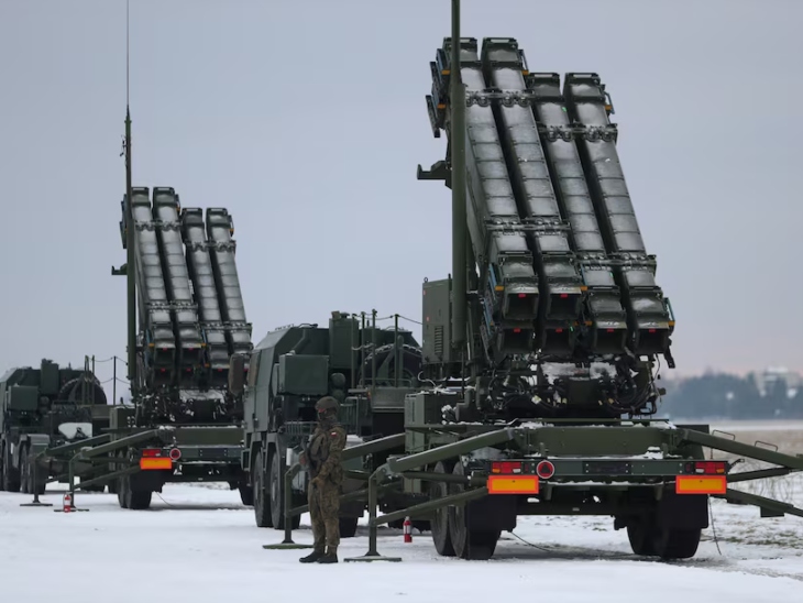 Type- Surface-to-air air defense missile. Feature- Capable of intercepting Russian ballistic missiles, like Kinzhal, and other aerial threats. It has a range of up to 160 kilometers.