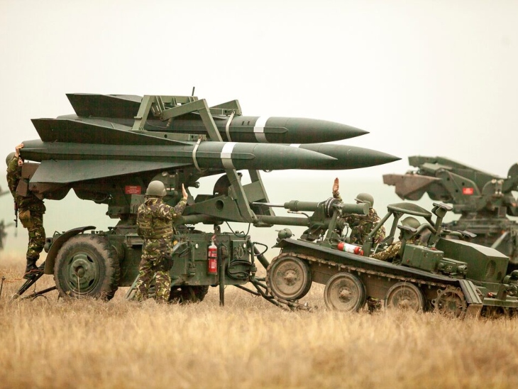 Type- Surface-to-air missile for middle range targets. Feature- It has a range of up to 50 kilometers and can destroy drones, cruise missiles and other aerial threats.