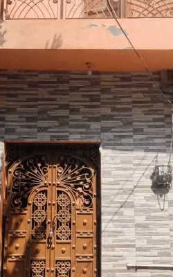 This is the house of the accused Vishal. The lock on his house is hanging.