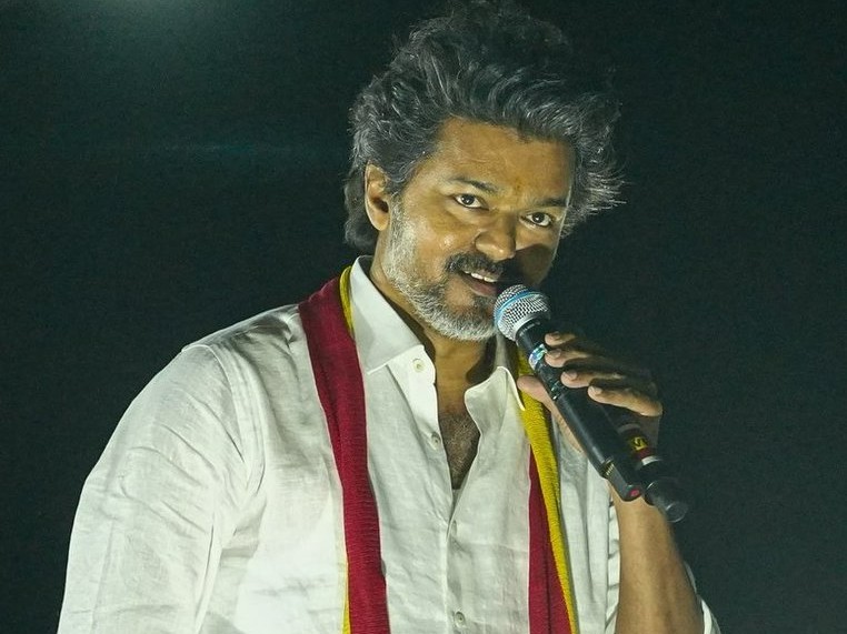 The evening of 27 September was stamped at the election rally of Tamil actor Vijay's political party TVK. - Dainik Bhaskar