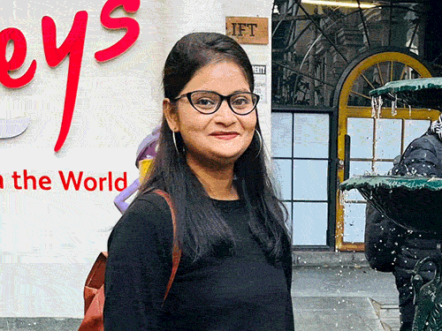 File photo of deceased Sweety Sharma.