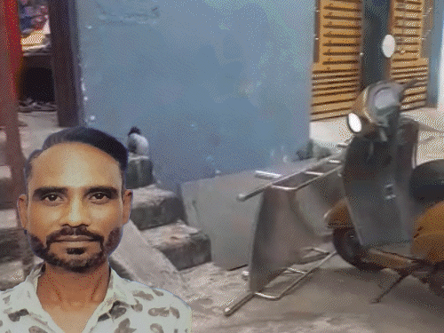 दुर्ग के अहिवारा में युवक की हत्या कर दी गई। मृतक के घर के बाहर परिजनों की भीड़ उमड़ी है। - Dainik Bhaskar