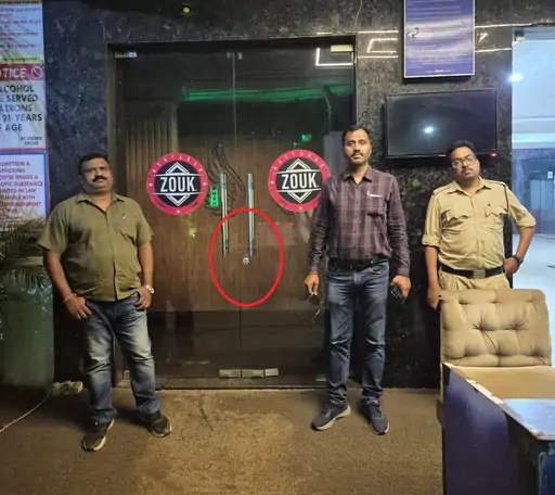 जूक क्लब को कलेक्टर के निर्देश पर सील किया गया है।