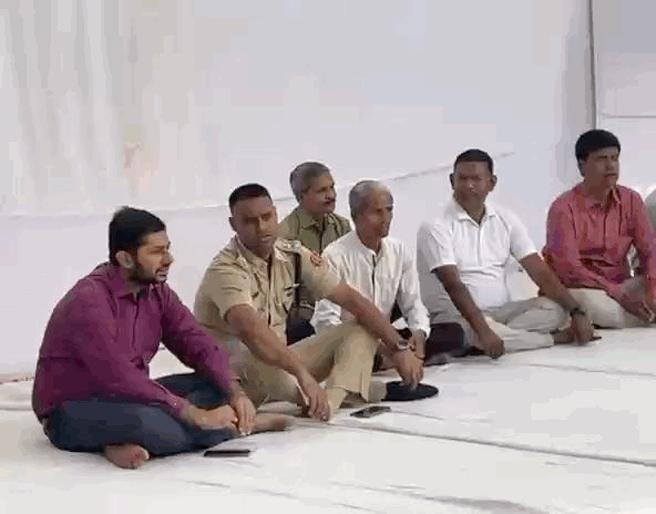 आयोजन में मोजूद कलेक्टर एसपी सहित जिला स्तरीय अधिकारी