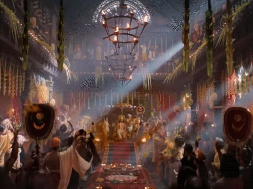 The film is directed and written by Rishabh Shetty, who is also playing the lead role in the film.