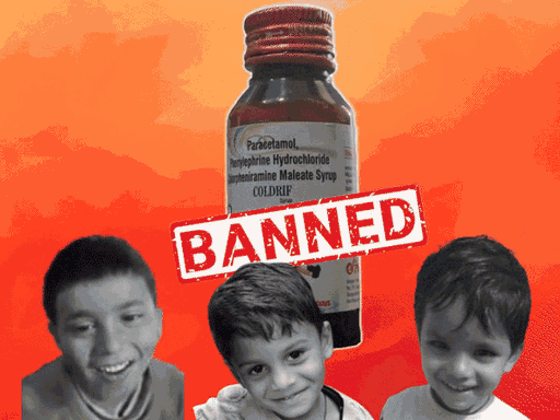 Children's kidney failed due to cuff syrup.