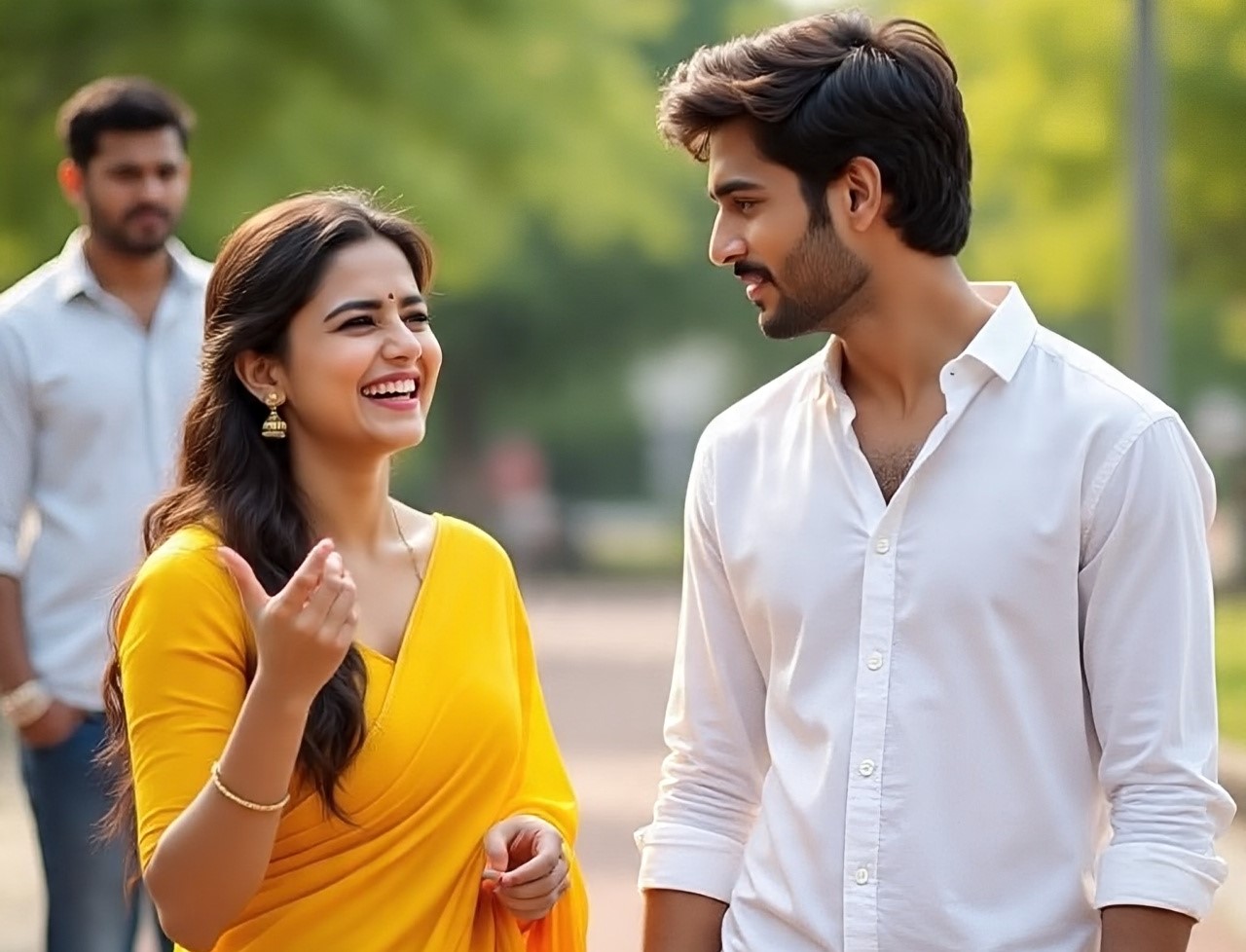 भावना हंसमुख स्वभाव की थी, लेकिन वह किसी दूसरे मर्द से बात करे ये राजेंद्र को बिल्कुल पसंद नहीं था। -फोटो एआई जनरेटेड